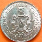 Bermuda 1 Crown 1964 zilver, Postzegels en Munten, Munten | Amerika, Ophalen of Verzenden, Noord-Amerika, Zilver