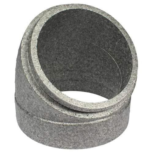 Zehnder / Stokair 45 graden bocht geisoleerd oa WHR90 91 930, Doe-het-zelf en Verbouw, Buizen en Afvoer, Zo goed als nieuw, Bochten