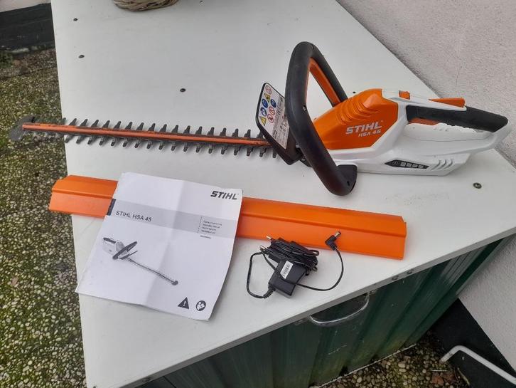 Stihl  electrische heggenschaar, Tuin en Terras, Heggenscharen, Zo goed als nieuw, Elektrisch, Ophalen of Verzenden