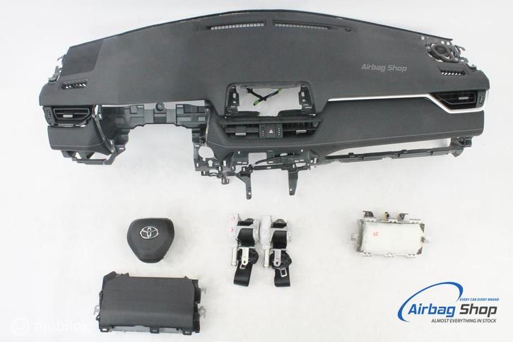 Airbag set – Dashboard met wit stiksel Toyota Rav4 (2019-…), Auto-onderdelen, Dashboard en Schakelaars, Gebruikt, Ophalen of Verzenden