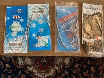 Set van 4 circulaire breinaalden beschikbaar voor biedingen