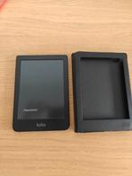 Kobo Glo zwart 2GB opslag | incl. leren hoesje | 6 inch, 6 inch of minder, Ophalen of Verzenden, 4 GB of minder, Kobo glo