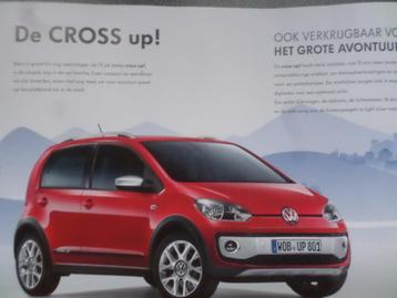 Volkswagen VW Up & Cross Up Brochure beschikbaar voor biedingen