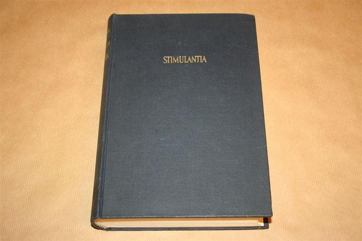 Stimulantia - Genotmiddelen en narcotica - 1e druk 1951 !!, Boeken, Esoterie en Spiritualiteit, Zo goed als nieuw, Achtergrond en Informatie