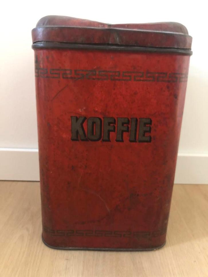 Oude Koffiebus - Vintage Blik, Antiek en Kunst, Antiek | Keukenbenodigdheden, Ophalen