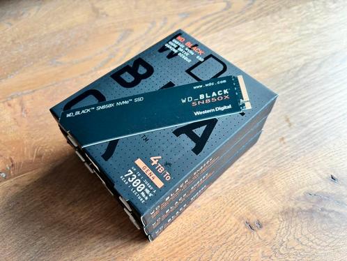 Nieuwe 4TB WD SN850X NVME SSD, Computers en Software, Harde schijven, Nieuw, Intern, SATA, Ophalen of Verzenden
