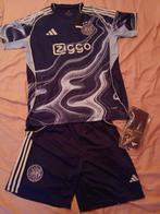 Ajax uit tenue  shirt broekje en kousen, Blauw, Ophalen of Verzenden, Adidas, Voetbal