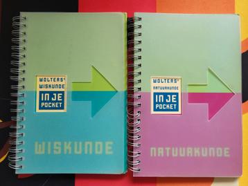 Wolters' Wiskunde & Natuurkunde In Je Pocket - 2 stuks beschikbaar voor biedingen