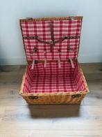 Picknick Koffer, Ophalen, Zo goed als nieuw, Rechthoekig, Overige materialen
