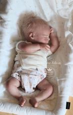 Reborn Realborn Charles sleeping van Bountiful Baby, Verzamelen, Poppen, Ophalen of Verzenden, Nieuw, Pop