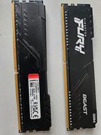 Kingston Fury Beast DDR4 16GB (2x8GB), Computers en Software, RAM geheugen, Ophalen, Gebruikt, DDR4, Desktop
