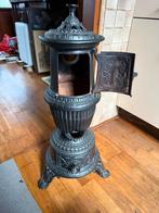 Oude antieke potkachel, Ophalen, Zo goed als nieuw, Hout, Houtkachel