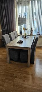 Eetkamertafel 180x90x77 cm, Ophalen, Gebruikt, 50 tot 100 cm, Vijf personen of meer