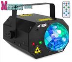 LED Jelly Moon met Rode en Groene laser, Gobo`s, Afstbed., Muziek en Instrumenten, Licht en Laser, Verzenden, Kleur, Nieuw, Marbeco