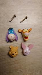 Winnie de Poeh kastknopjes (4 stuks), Ophalen of Verzenden, Zo goed als nieuw, Overige typen