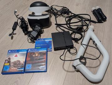 Playstation VR (PSVR) + Games and Accessories beschikbaar voor biedingen