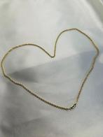 18karaat geelgouden rope ketting 2mm breed 50cm, Verzenden, Nieuw, Goud