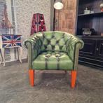 Club chair - Antiek lime groen // NIEUW!, Ophalen