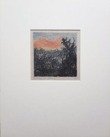 Abstract Landschap 5/6 - Kunstenaar: Jan de Haan beschikbaar voor biedingen