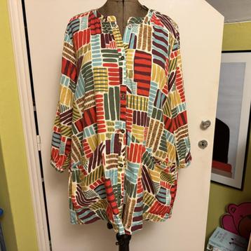 Gudrun Sjödén katoenen blouse jasje Mt L = 40/42/44/ IZGS! beschikbaar voor biedingen