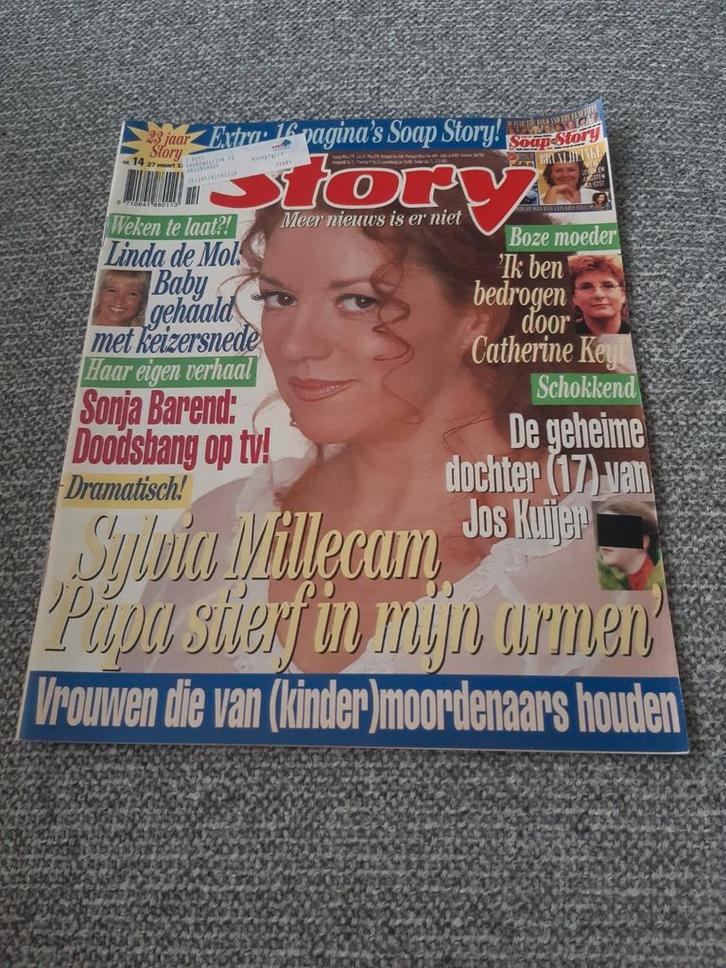 14.Story 1997. Sylvia Millecam. Linda de Mol. Catherine Keyl, Verzamelen, Tijdschriften, Kranten en Knipsels, Tijdschrift, 1980 tot heden