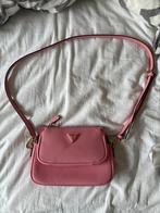 Guess noelle pouch crossbody schoudertas pink, Ophalen of Verzenden, Zo goed als nieuw, Roze