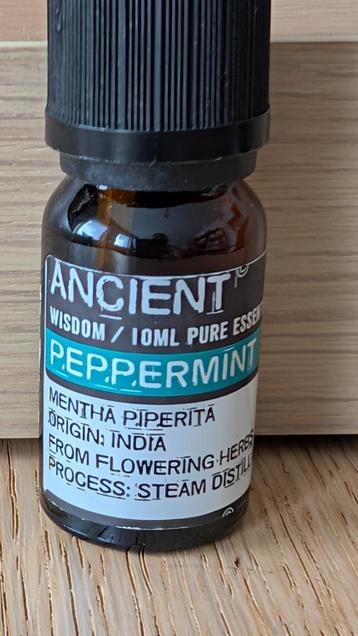 Pepermunt Etherische Olie - 10ml Ancient Wisdom beschikbaar voor biedingen