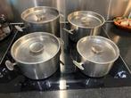 t.k.4x Gero Zilmeta kookpan 1,5/2/2,5/3,5L Dick Simonis 1958, Ophalen, Gebruikt, Rvs, Pannenset