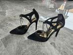Pumps met strassteentjes zwart, maat 36 in doos, Pumps, Zwart, Ophalen of Verzenden, Zo goed als nieuw