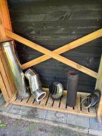 Buis DW 200 1000mm trekkap buis EW 150 600 mm kachelpijp, Huis en Inrichting, Kachels, Ophalen of Verzenden, Hout, Houtkachel