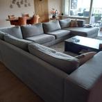 Grijs/groen bankstel, Huis en Inrichting, Banken | Bankstellen, Ophalen, Gebruikt, Minder dan 75 cm, Hoekbank