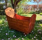 Antieke grenen / houten schommelwieg / wieg / kinderledikant, Ophalen
