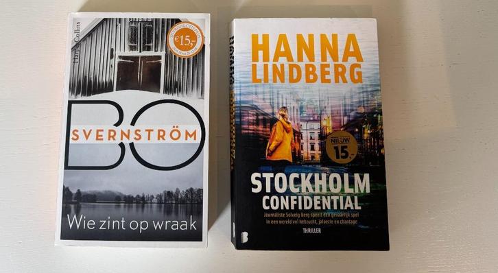 3x Scandi-thrillers: oa Svernström, Larsson (samen of los), Boeken, Thrillers, Gelezen, Scandinavië, Ophalen of Verzenden