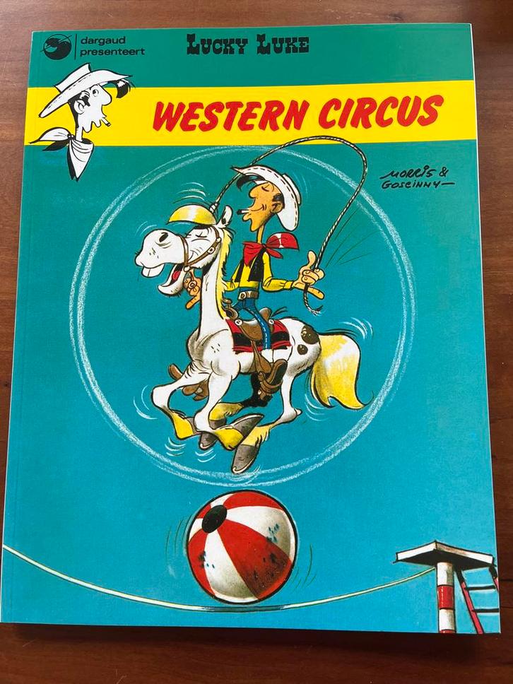 Lucky Luke - Western Circus -  Stripboek, Boeken, Stripboeken, Zo goed als nieuw, Eén stripboek, Ophalen of Verzenden