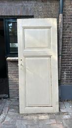 Binnendeur paneeldeur jaren 30, Ophalen, 80 tot 100 cm, Binnendeur, Zo goed als nieuw