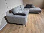 Montel Hampton Hoekbank - Grijs - Stof - Leer - Antraciet, Voltastraat 21, Barneveld, Ophalen of Verzenden, 150 cm of meer, Op zoek naar gebruikte Designmeubels, maar niet de hoofdprijs be