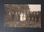 Fotokaart Feestcommissie van de Zuivelfabriek te Luinjeberd, Ophalen of Verzenden, 1920 tot 1940, Ongelopen, Friesland