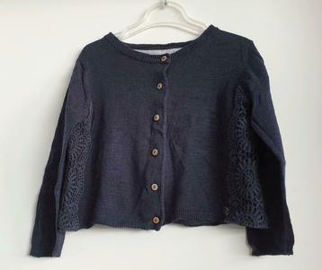 Donker blauw vestje, merk IKKS, maat 86 beschikbaar voor biedingen
