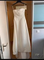 Trouwjurk maat 36-38, Ophalen, Zo goed als nieuw, Wit, Trouwjurk