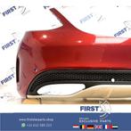 W205 AMG achterbumper Mercedes C Klasse 2018 rood zwart wit, Gebruikt, -, Ophalen of Verzenden, Achter