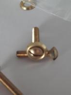 Messing lenskop boutjes m4x20 patrijspoort woonboot kotter, Watersport en Boten, N, Nieuw, Ophalen of Verzenden, N