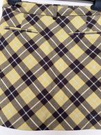 Zara Geruite rok - Geel/Bruin, Ophalen of Verzenden, Zo goed als nieuw