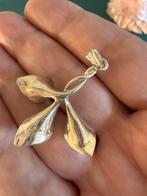 R250/ Zilveren Kelk Hanger met Parels, Gebruikt, Verzenden, X, Zilver