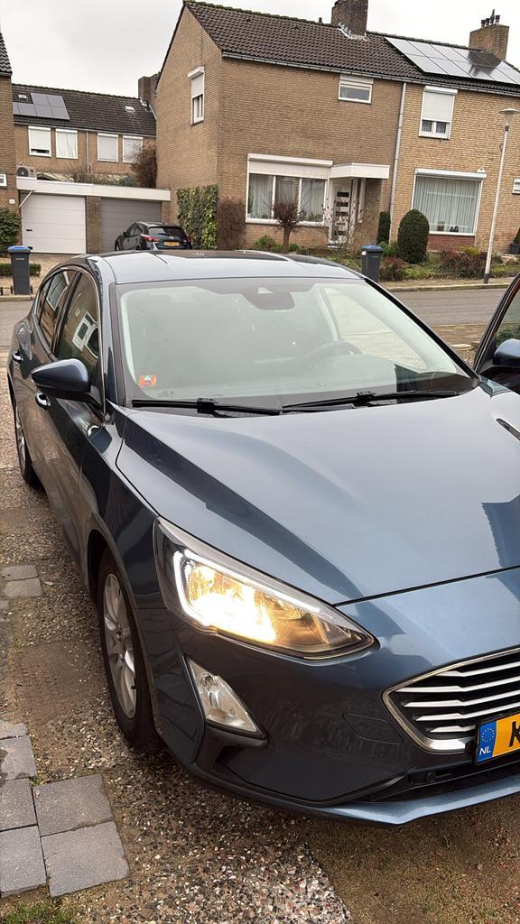 Ford Focus 1.0 Ecoboost 100pk 2019 Blauw, Auto's, Ford, Particulier, Focus, Benzine, Hatchback, Handgeschakeld, Geïmporteerd, Blauw