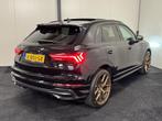 Audi Q3 40 TFSI quattro S-line 2022 CARBON/VOSSEN/21"/KEYLES, Auto's, Audi, Gebruikt, Zwart, 14 km/l, Bedrijf