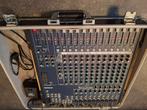 Yamaha MG 166cx Mengtafel incl flightcase, Ophalen of Verzenden, Zo goed als nieuw, 20 kanalen of meer