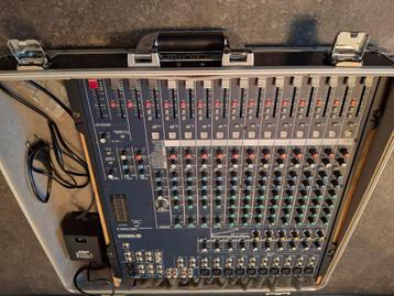 Yamaha MG 166cx Mengtafel incl flightcase beschikbaar voor biedingen