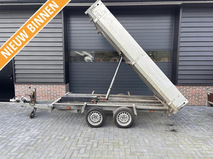 Anssems kipper aanhanger aanhangwagen 3000 kg, Auto diversen, Aanhangers en Bagagewagens, Gebruikt
