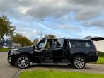 CADILLAC ESCALADE ESV 6.2 V8 LANG 4X4 AWD PLATINUM BLACK V-S, Auto's, Cadillac, 427 pk, 7 stoelen, Zwart, 6162 cc