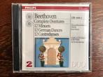 ( Beethoven - Complete Overtures - Masur, Marriner - 2 CD, Ophalen of Verzenden, Classicisme, Zo goed als nieuw, Overige typen